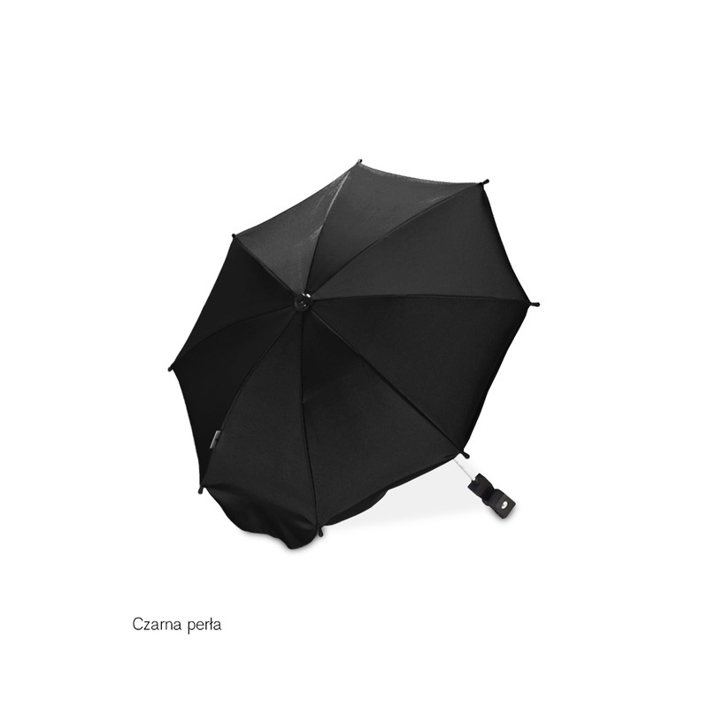 Umbrela de soare pentru carucior, Caretero, Universala, Reglabila, 0 luni+, Negru