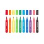 Carioci lavabile cu pensula, Big Bright Brush, set 10 culori - 3