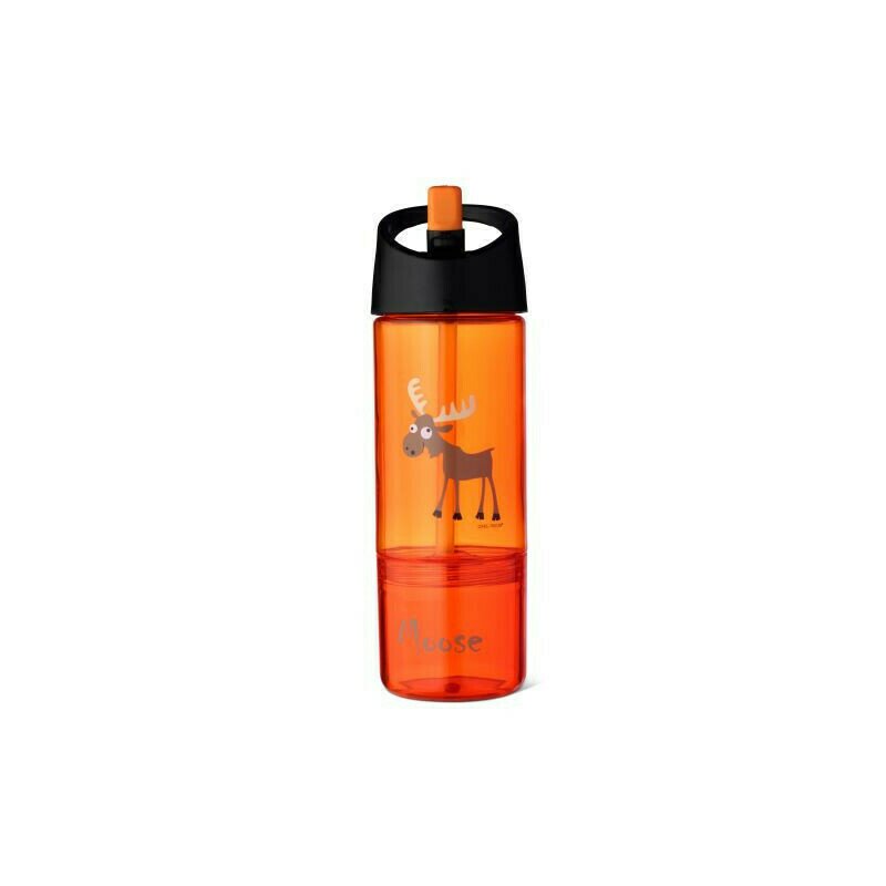 Carl oscar - cana cu pai 2 in 1, orange