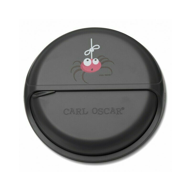 Carl oscar - caserola compartimentata snackdisc, gri