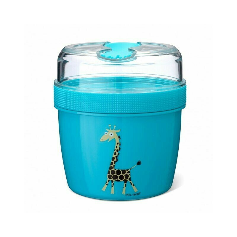Carl oscar - caserola n'ice cup l, 0.6 l, compartimentata, cu disc de racire, bleu