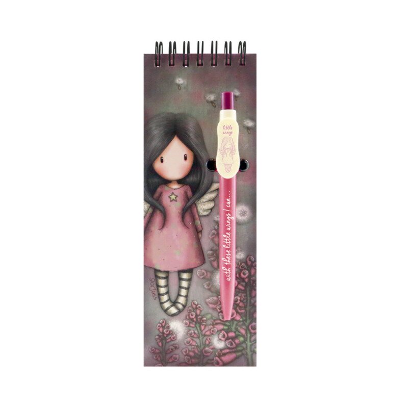 Carnet cu pix gorjuss-little wings