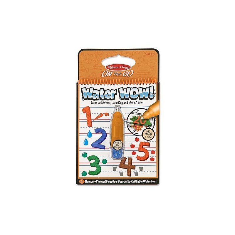 Melissa & Doug - Melissa and Doug carnet de colorat apa magica numerele