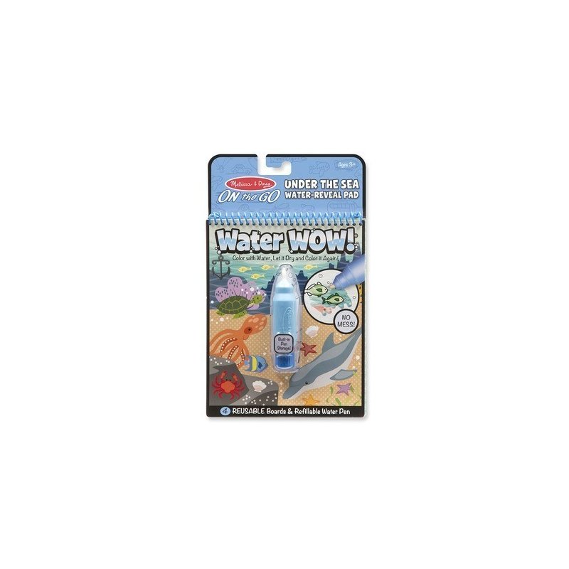 Melissa & doug - melissa and doug carnet de colorat cu apa magica oceanul