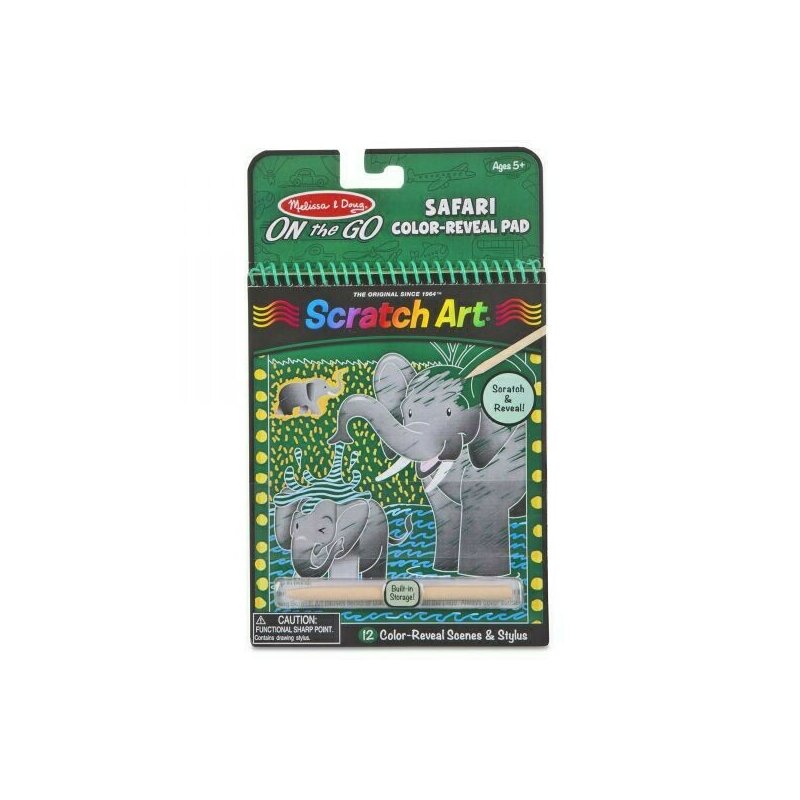 Melissa & doug - carnet razuieste si descopera safari