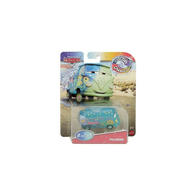 Mattel - masinuta fillmore , disney cars, cu culori schimbatoare