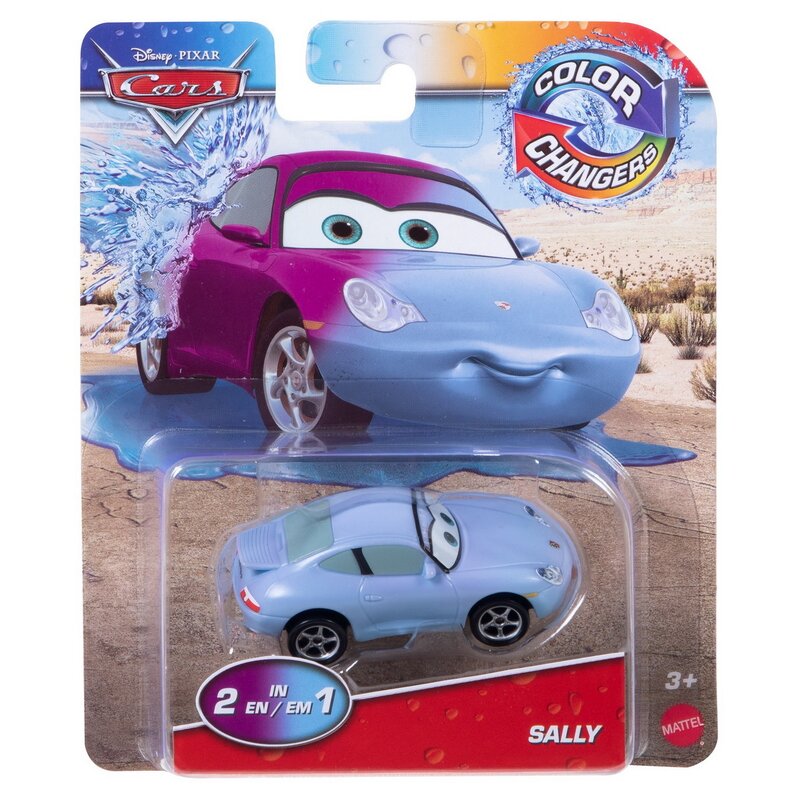 Mattel - CARS MASINUTA SALLY CU CULORI SCHIMBATOARE