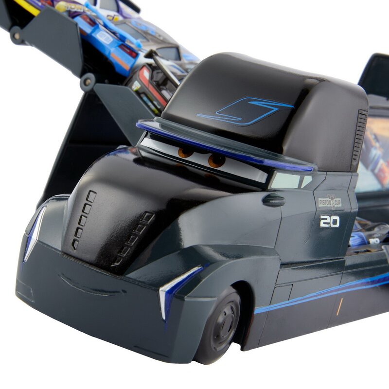 Mattel - Set de joaca Gale Beaufort Mega transportatorul , Disney Cars, Negru