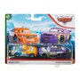 Mattel - Set vehicule Speedy Comet si Parker Brakeston , Disney Cars 3 , Metalice, Multicolor - 2