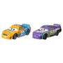 Mattel - Set vehicule Speedy Comet si Parker Brakeston , Disney Cars 3 , Metalice, Multicolor - 1