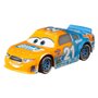 Mattel - Set vehicule Speedy Comet si Parker Brakeston , Disney Cars 3 , Metalice, Multicolor - 3
