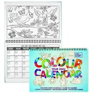 Carte de colorat Calendarul meu