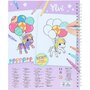 Carte de colorat cu carioci Ylvi Create Your Unicorn Depesche PT12168 - 4
