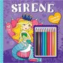 Carte de colorat Sirene Mimorello EK6602 - 1
