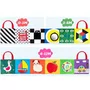 Carte senzoriala, Jokomisiada, Acordeon, Cu manere, Cu oglinda, 0 luni+, Multicolor - 5