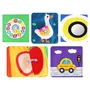 Carte senzoriala, Jokomisiada, Acordeon, Cu manere, Cu oglinda, 0 luni+, Multicolor - 7