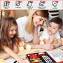 Carte senzoriala textila Montessori cu multiple activitati pentru copii mici KidsCare - 5