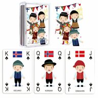 As - Carti de joc Invata despre tarile Europei , Royal,  3 in 1, Educative, din Pltic