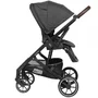 Carucior 2 in 1 Skiddou Moss Onyx, Negru - 6