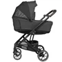 Carucior 2 in 1 Skiddou Moss Onyx, Negru - 7