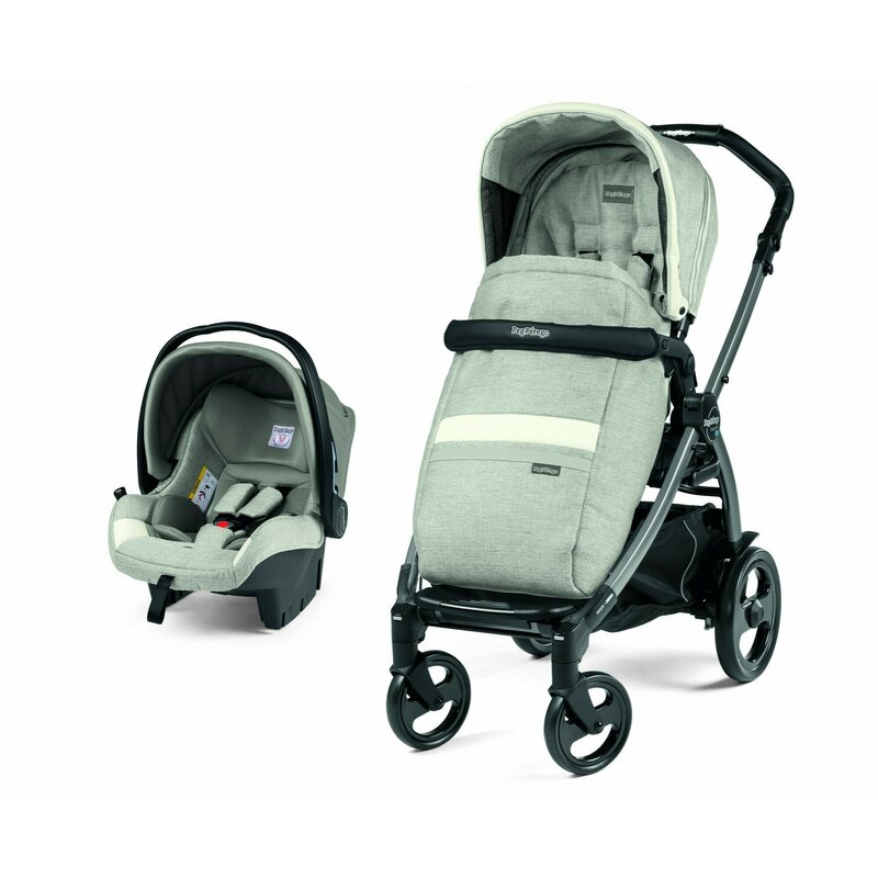 Peg perego - carucior 2 in 1 book 51 titania luxe pure cu baza i-size
