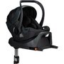 Carucior 4 in 1, FreeON, Bloom, Cu cadru din aluminiu, Landou, Scoica auto cu baza isofix, Parte sport cu sezut reversibil, Geanta pentru mamici, Suport pahar, Conform cu standardele europene de securitate EN 1888:2018/ECE R129, Black - 11