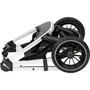 Carucior 3 in 1, FreeON, Joy, Reversibil, Cu cadru din aluminiu, Scoica auto, Husa picioare, Geanta mamici si accesorii, Conform cu standardele europene EN1888-1:2018+A1:2022, Gri - 7