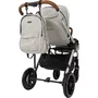Carucior 3 in 1, FreeON, Joy, Reversibil, Cu cadru din aluminiu, Scoica auto, Husa picioare, Geanta mamici si accesorii, Conform cu standardele europene EN1888-1:2018+A1:2022, Gri - 6