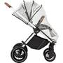 Carucior 3 in 1, FreeON, Joy, Reversibil, Cu cadru din aluminiu, Scoica auto, Husa picioare, Geanta mamici si accesorii, Conform cu standardele europene EN1888-1:2018+A1:2022, Gri - 14
