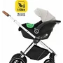 Carucior 3 in 1, FreeON, Joy, Reversibil, Cu cadru din aluminiu, Scoica auto, Husa picioare, Geanta mamici si accesorii, Conform cu standardele europene EN1888-1:2018+A1:2022, Gri - 4