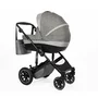 Carucior 3 in 1, FreeON, Trio Comfort, Cu cadru din aluminiu, Cu landou intarit, Reversibil, Scoica auto, Parte sport cu sezut reversibil, Geanta pentru mamici, Conform cu standardele europene de securitate EN 1888:2018 si ECE R44/04, Grey - 7