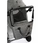 Carucior 3 in 1, FreeON, Trio Comfort, Cu cadru din aluminiu, Cu landou intarit, Reversibil, Scoica auto, Parte sport cu sezut reversibil, Geanta pentru mamici, Conform cu standardele europene de securitate EN 1888:2018 si ECE R44/04, Grey - 9