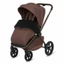 Carucior 3 in 1, Lionelo, Freya, Cu scoica ADAC, Landou si salteluta ventilate, Pliabil, Reglare spatar- 3 pozitii, Suport de picioare- 4 pozitii, Maner- 3 pozitii, Sustine 22 kg, Cu accesorii, 0 luni+, Maro/bej - 7