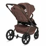 Carucior 3 in 1, Lionelo, Freya, Cu scoica ADAC, Landou si salteluta ventilate, Pliabil, Reglare spatar- 3 pozitii, Suport de picioare- 4 pozitii, Maner- 3 pozitii, Sustine 22 kg, Cu accesorii, 0 luni+, Maro/bej - 10