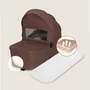 Carucior 3 in 1, Lionelo, Freya, Cu scoica ADAC, Landou si salteluta ventilate, Pliabil, Reglare spatar- 3 pozitii, Suport de picioare- 4 pozitii, Maner- 3 pozitii, Sustine 22 kg, Cu accesorii, 0 luni+, Maro/bej - 36