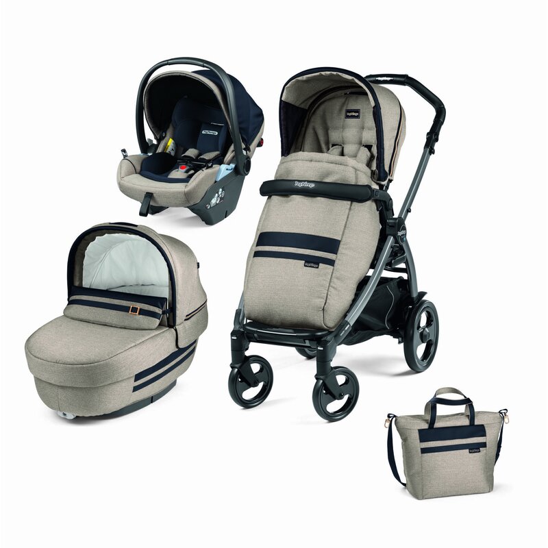 Peg perego - carucior 3 in 1 book 51 titania lounge luxe ecru