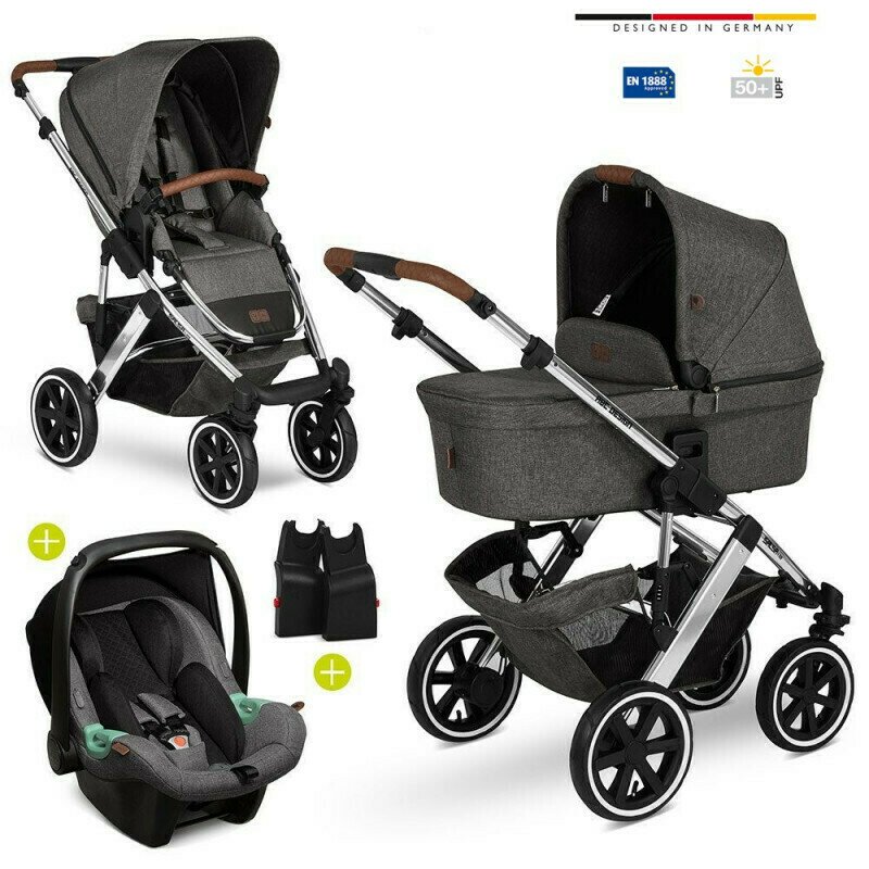 Abc-design - carucior 3 in 1 salsa 4 air asphalt
