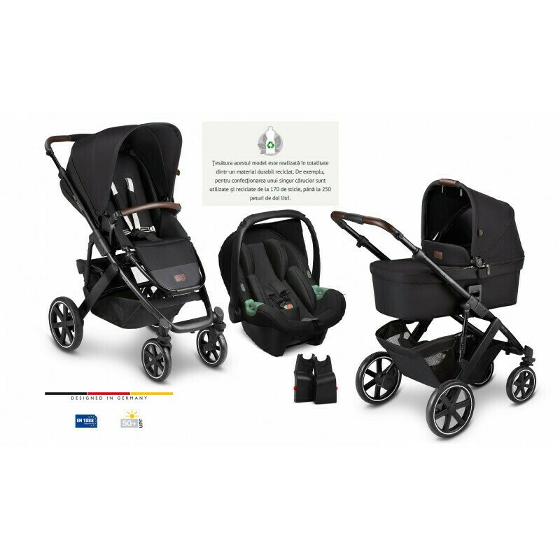 Abc-design - carucior 3 in 1 salsa 4 midnight