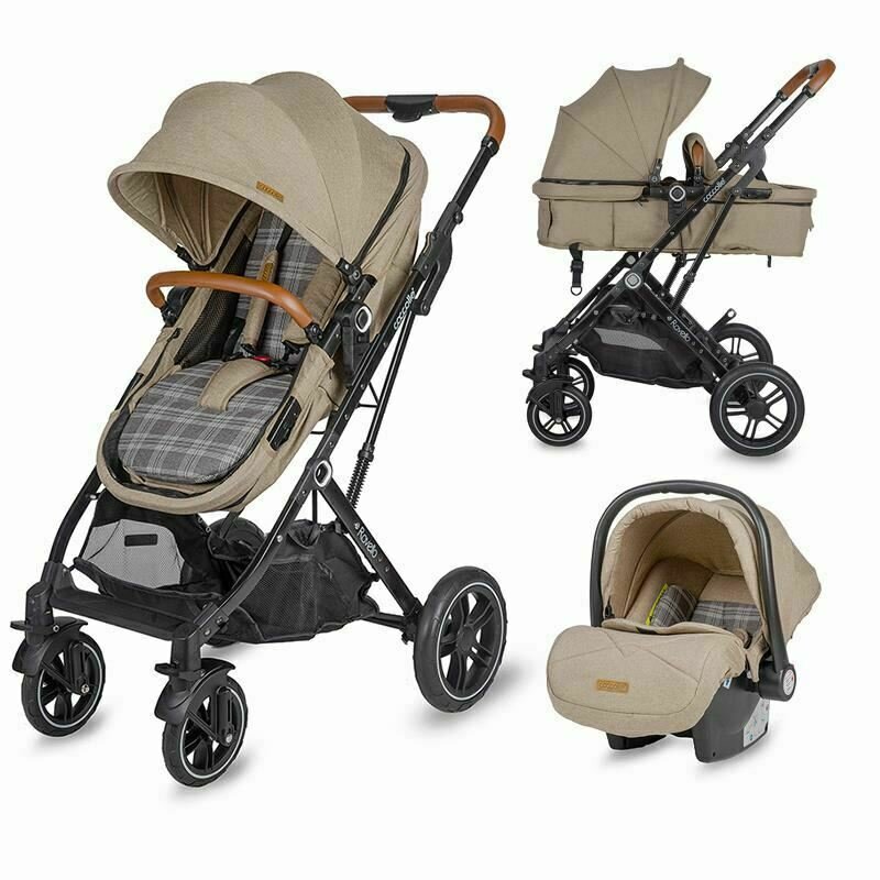 Coccolle - carucior 3in1 ultracompact ravello safari beige