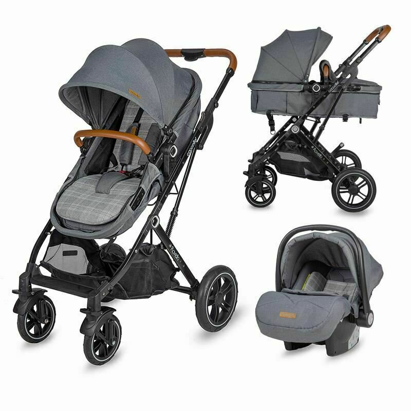 Coccolle - carucior 3in1 ultracompact ravello urban grey
