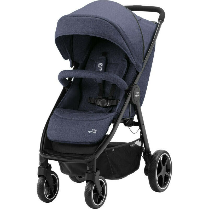 Britax-romer - carucior 0+ b-agile 4 m navy inc, albastru