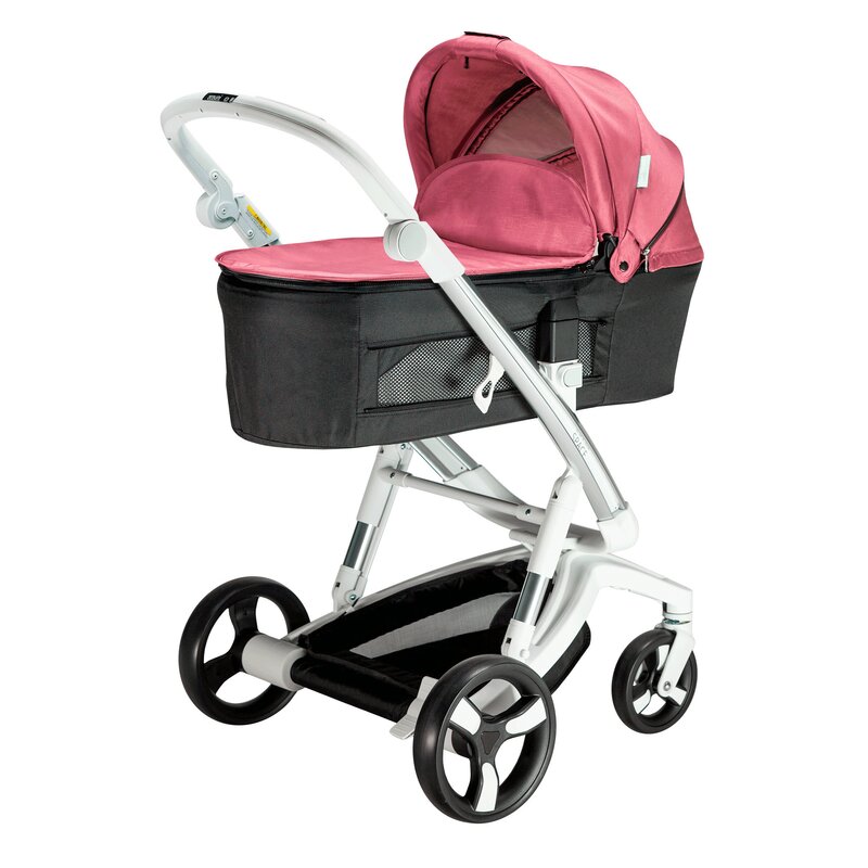 Bebumi - carucior space 3 in 1 (gabardine pink)