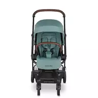 Carucior Charley Forest Green Roti Negre