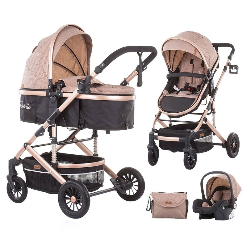 Chipolino - carucior estelle 3 in 1 humus