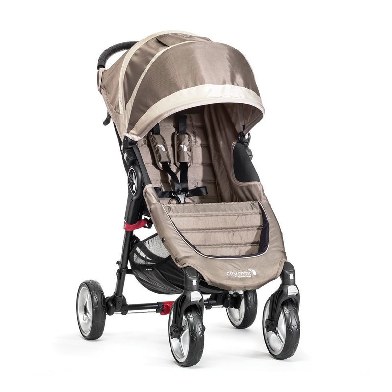 Baby jogger - carucior city mini 4 sistem 2 in 1, sand stone