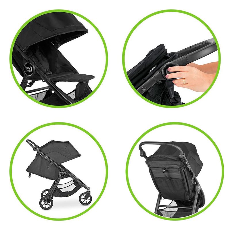 Baby jogger - carucior city mini gt2, sistem 3 in 1, ember