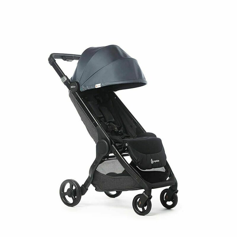 Ergobaby - carucior 0+ compact metro+ , slate, gri