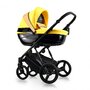 Carucior copii 2 in 1, reversibil, complet accesorizat, 0-36 luni, Bexa Glamour Yellow - 9