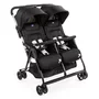 Carucior gemeni, Chicco, Ohlala, Ultra usor si compact, 8 kg, 0 luni+, Negru - 1
