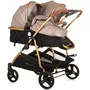 Carucior gemeni Chipolino Duo Smart 2 in 1 golden beige - 2